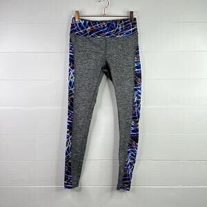 LULAROE Gray Multi Color Simply Comfortable Workout Gym‎ Yoga Leggings Size XS